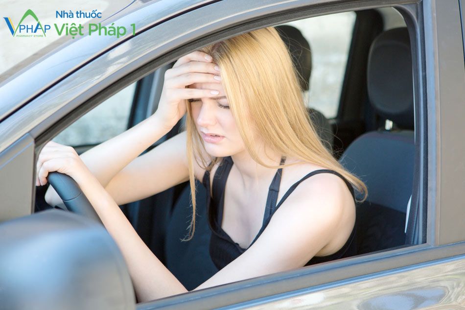 Bipando có thể gây đau đầu, chóng mặt cho người lái xe và vận hành máy móc.