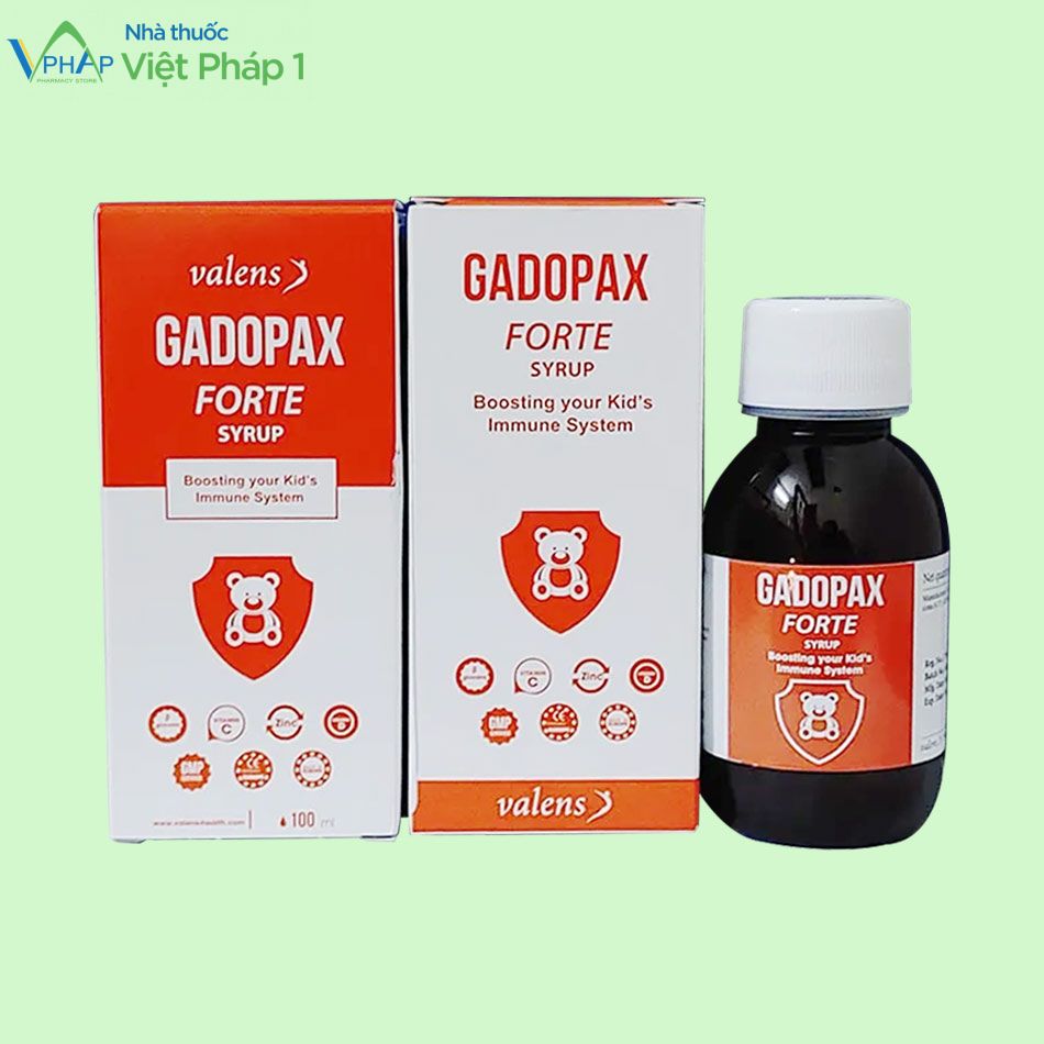 Tăng cường sức đề kháng Gadopax Forte Syrup