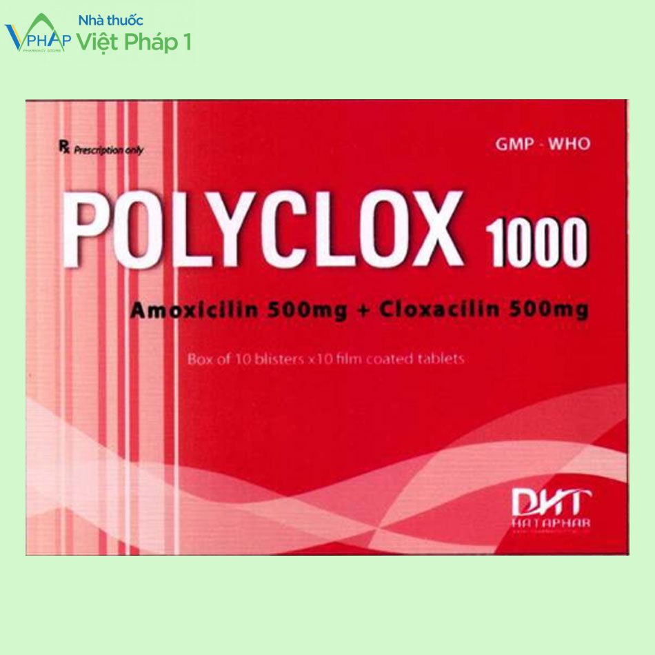 Hình ảnh mặt sau sản phẩm Polyclox 1000