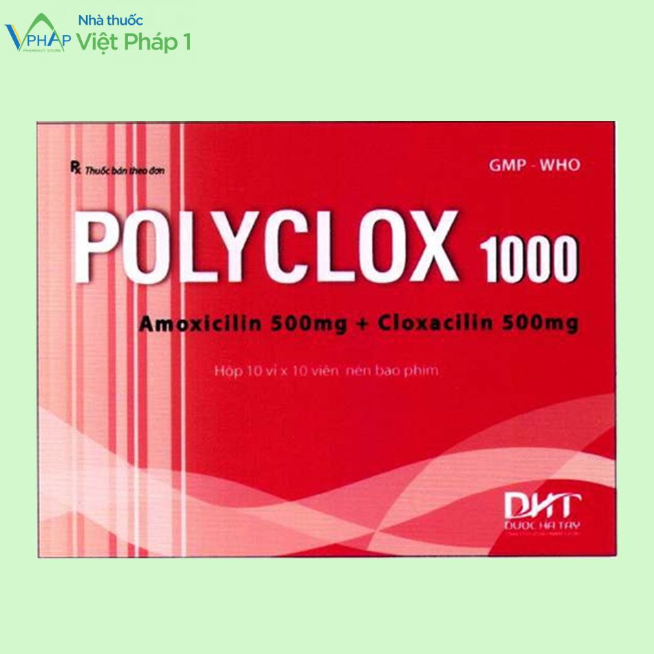 Hình ảnh mặt trước sản phẩm Polyclox 1000
