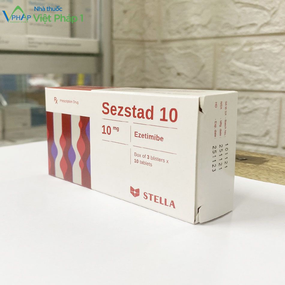Hộp thuốc Sezstad 10 mg