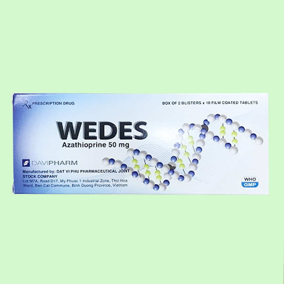 Hộp thuốc Wedes 50mg