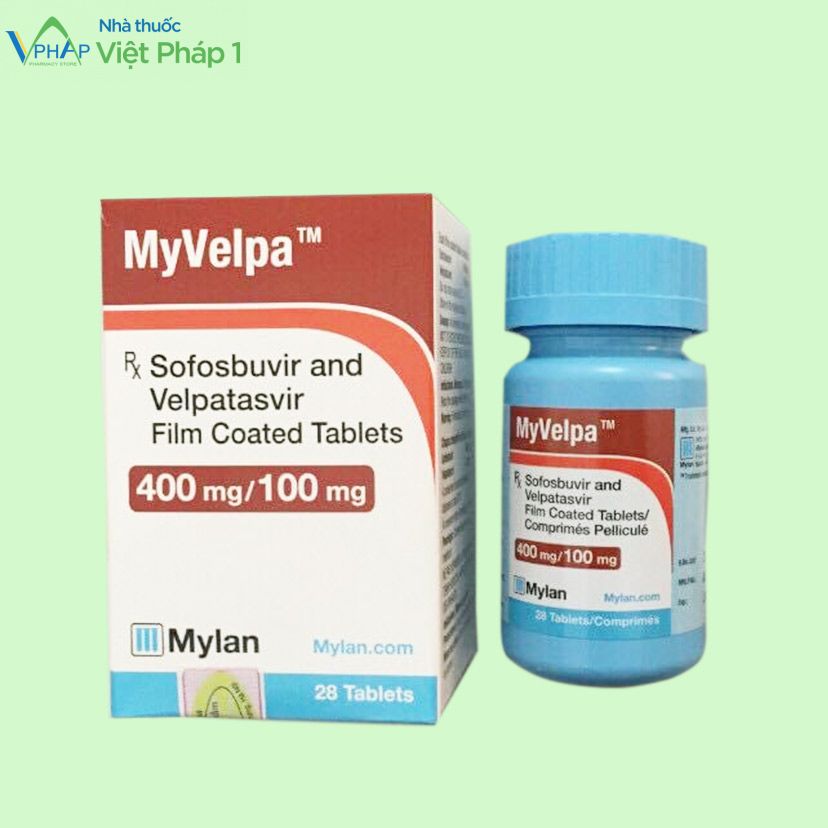 Hộp và lọ thuốc MyVelpa