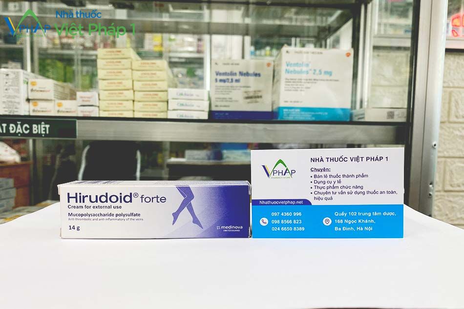 Hình ảnh Hirudoid Cream bán tại Nhà thuốc Việt Pháp 1