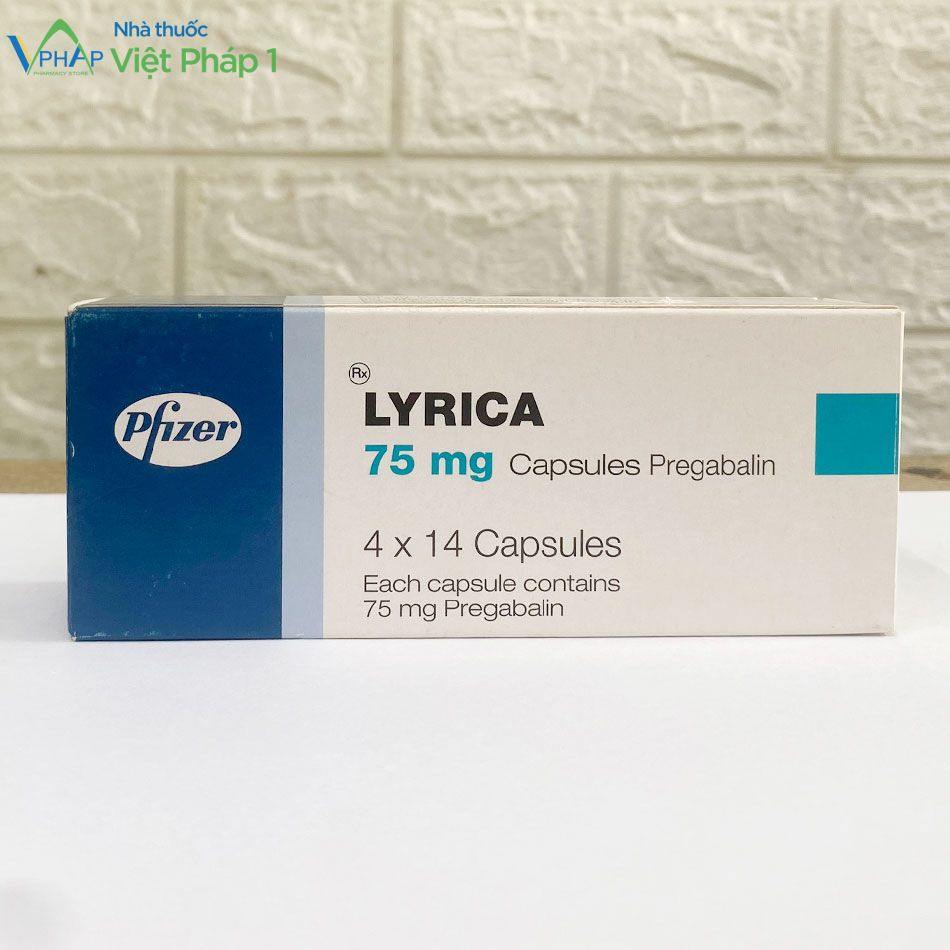 Thuốc điều trị thần kinh Lyrica 75mg