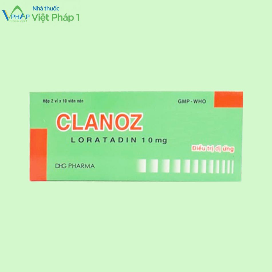 Thuốc điều trị viêm mũi dị ứng Clanoz