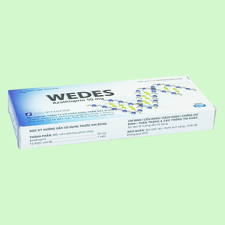 Thuốc ức chế miễn dịch Wedes 50mg