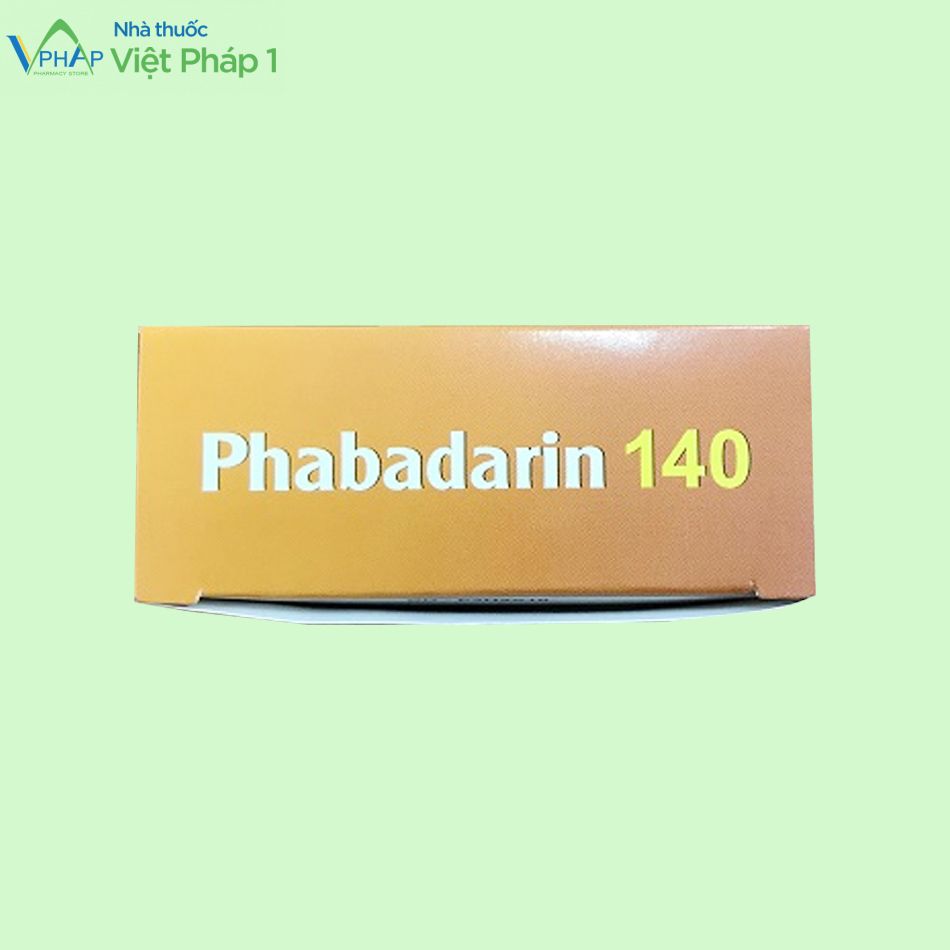 Hộp 30 viên thuốc Phabadarin 140