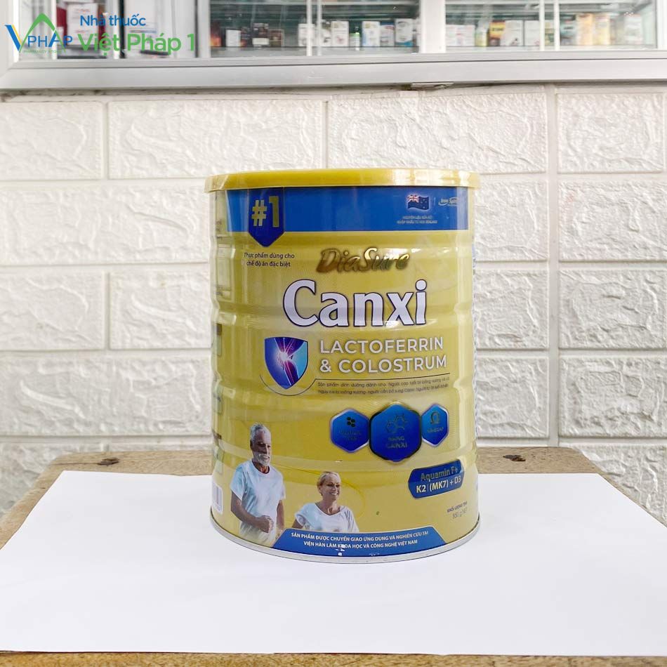 Hình ảnh hộp sữa DiaSure Canxi
