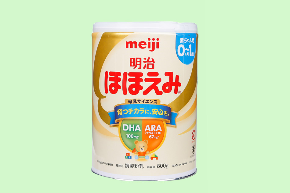 Hình ảnh: Hộp 800g sữa Meiji 0-1 của Nhật Bản
