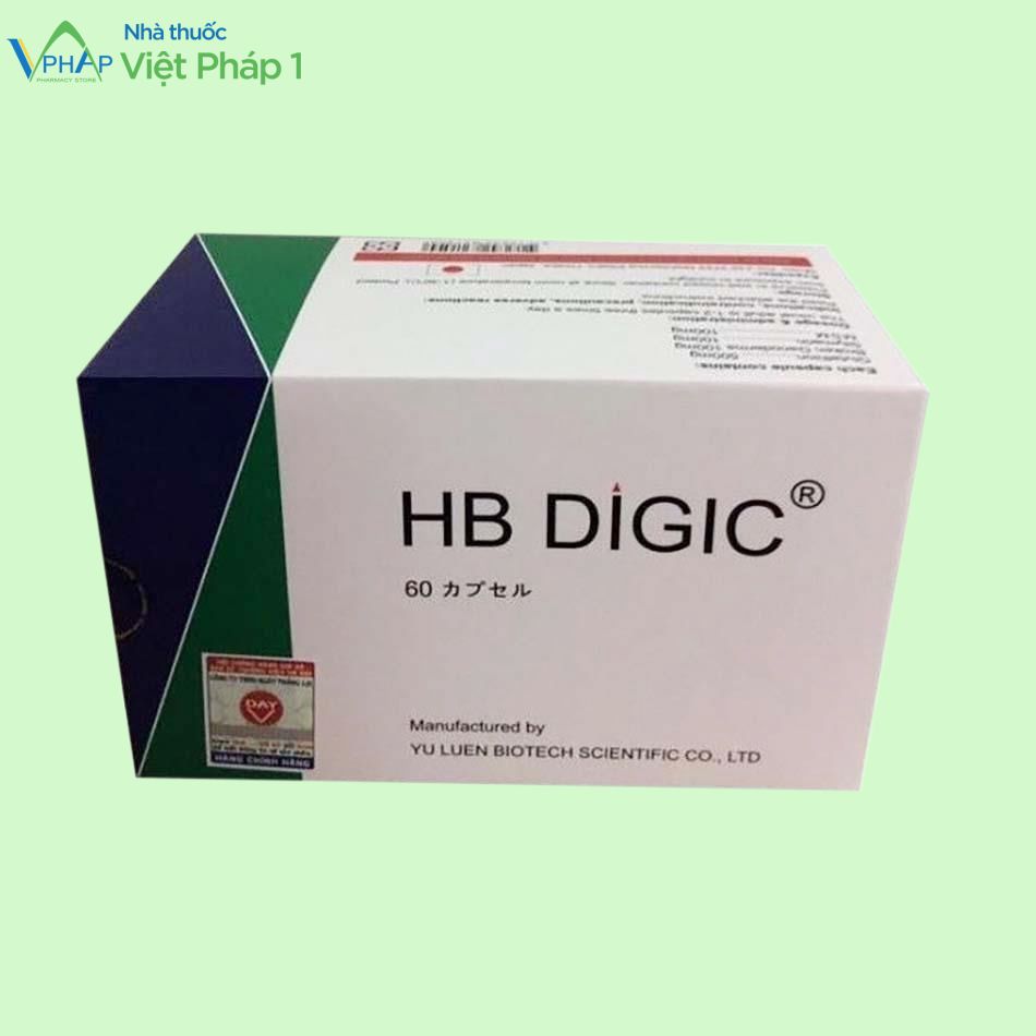 Hộp HB DIgic có dán tem chính hãng