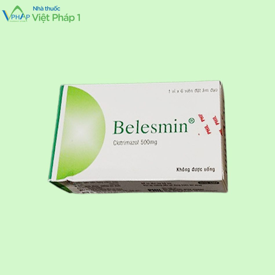 Mua hộp thuốc Belesmin 500mg tại Nhà thuốc Việt Pháp 1 