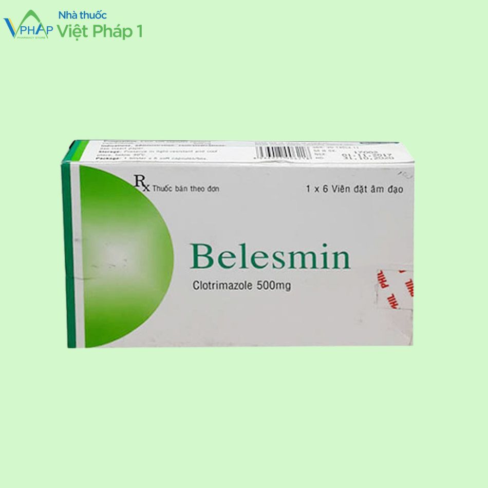 Thuốc Belesmin dùng cho các bệnh nhân bị nhiễm khuẩn âm đạo