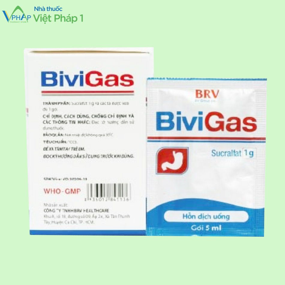 Thông tin của thuốc Bivigas