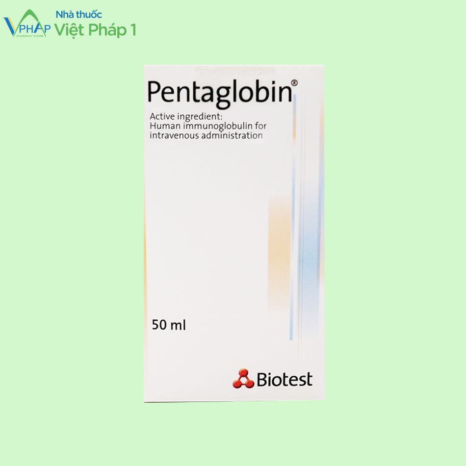 Thuốc tiêm truyền Pentaglobin