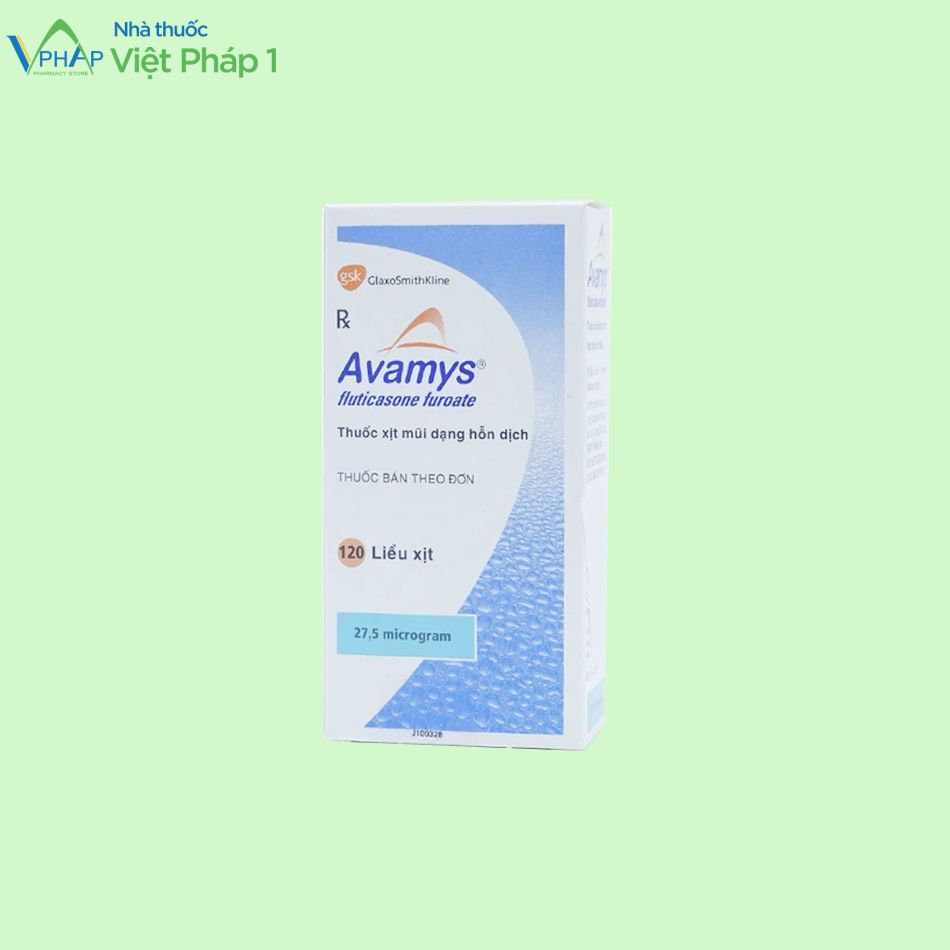 Thuốc xịt điều trị viêm mũi dị ứng Avamys