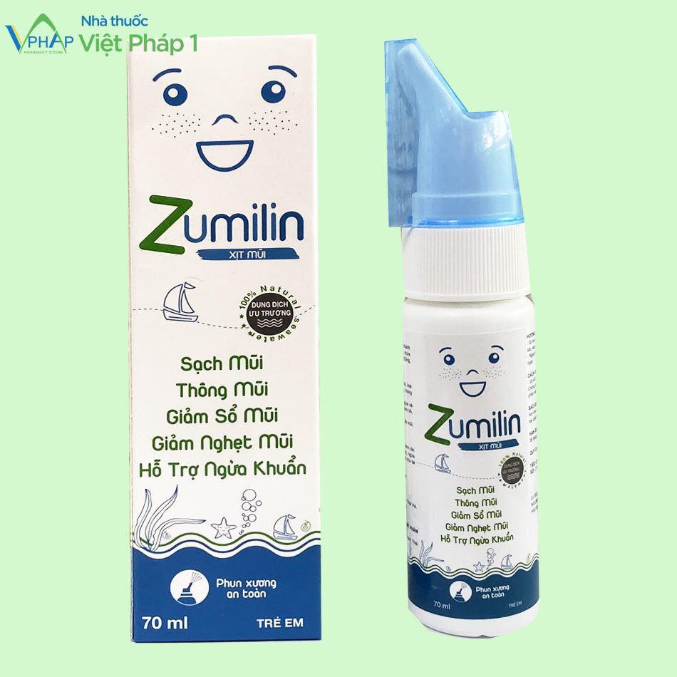 Hình ảnh sản phẩm Xịt mũi Zumilin