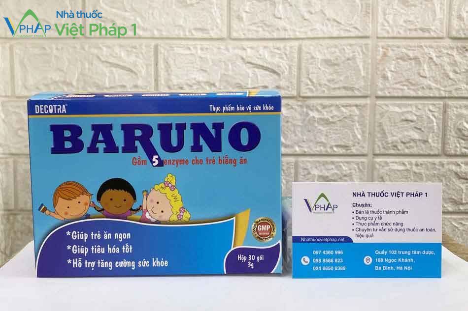 Baruno chính hãng tại nhà thuốc Việt Pháp 1