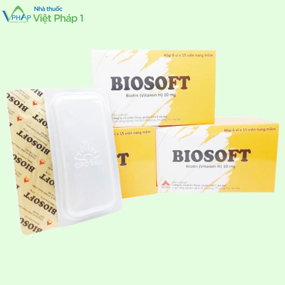 Bao bì và vỉ thuốc Biosoft 10mg