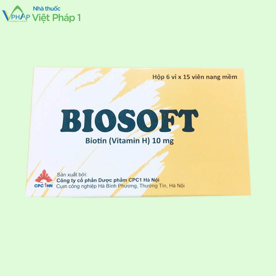 Hộp thuốc Biosoft 10mg