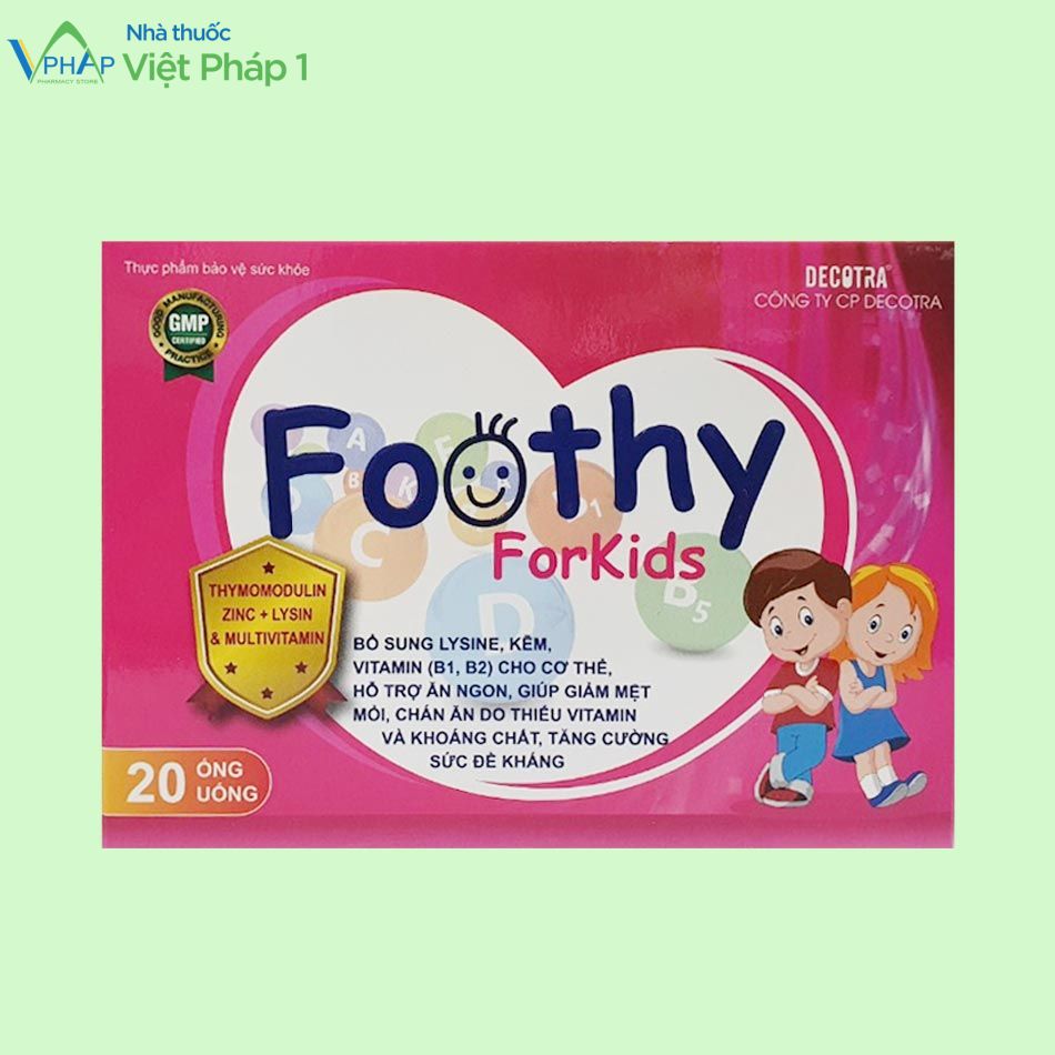 Thực phẩm bảo vệ sức khỏe Foothy ForKids
