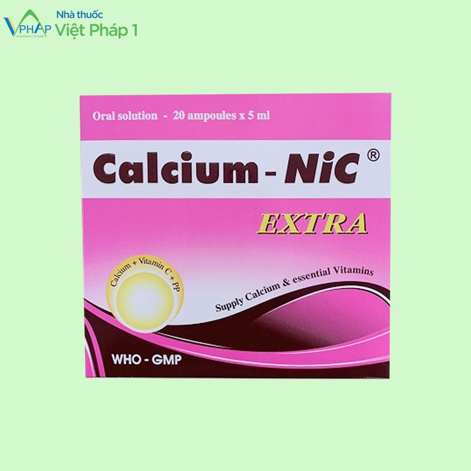 Hình ảnh của sản phẩm Calcium - NIC Extra 5ml