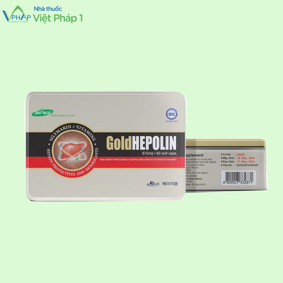 Hình ảnh hộp sản phẩm Goldhepolin