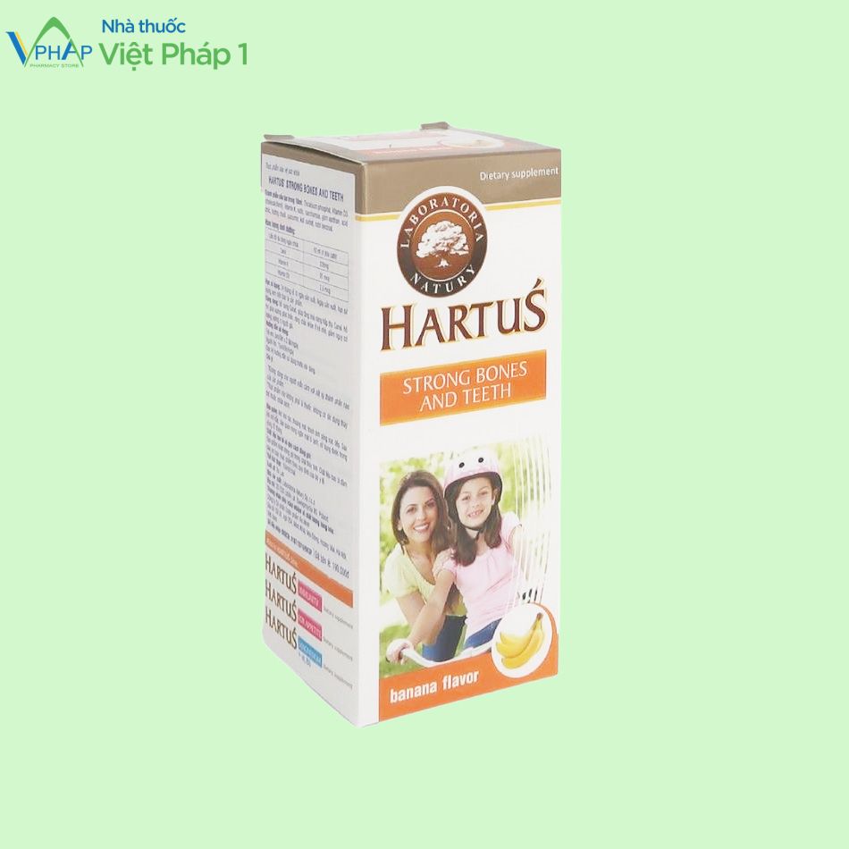 Sản phẩm Canxi Hartus được phân phối chính hãng tại Nhà Thuốc Việt Pháp 1