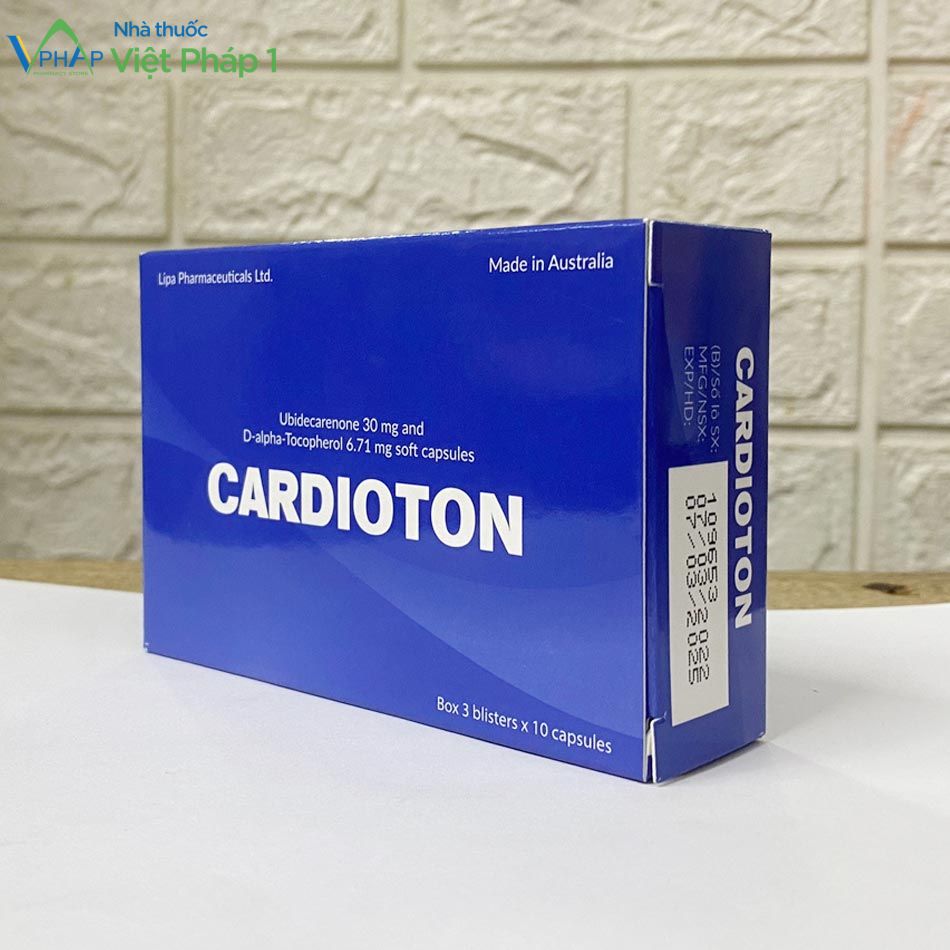 Hình ảnh: Thuốc Cardioton hộp 30 viên nang mềm