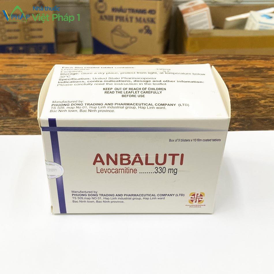 Thành phần chính của thuốc Anbaluti là Levocartinin
