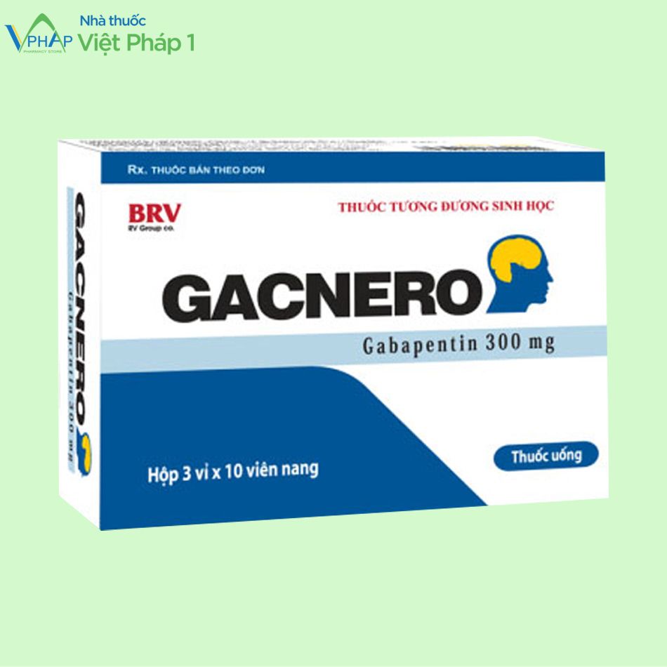 Hình ảnh hộp thuốc Gacnero 300mg