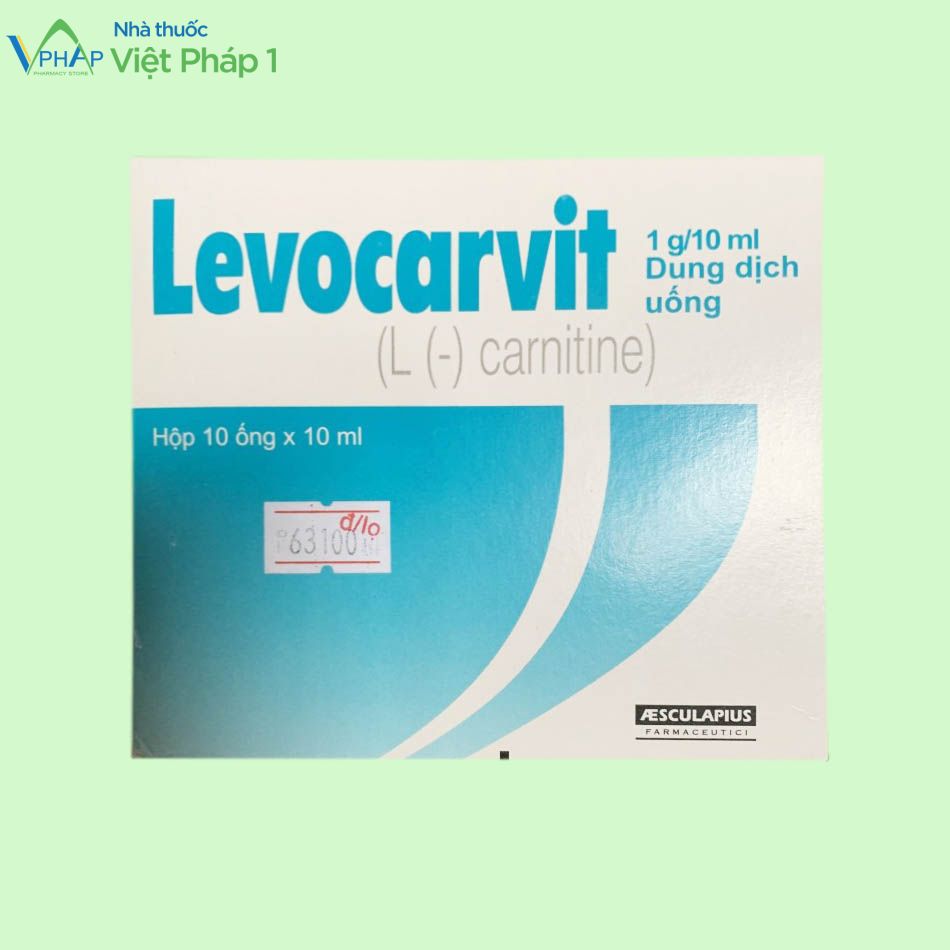 Hình ảnh: Hộp thuốc Levocarvit