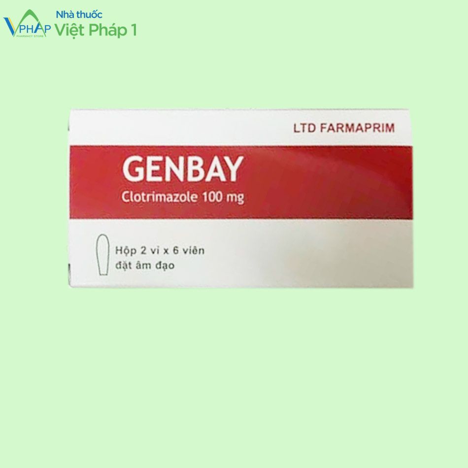 Hình ảnh hộp thuốc Genbay