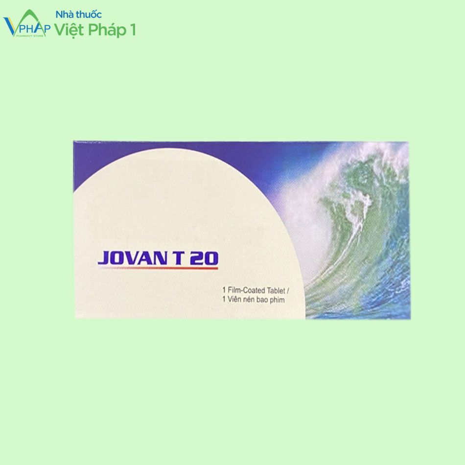 Hình ảnh hộp thuốc Jovan T20