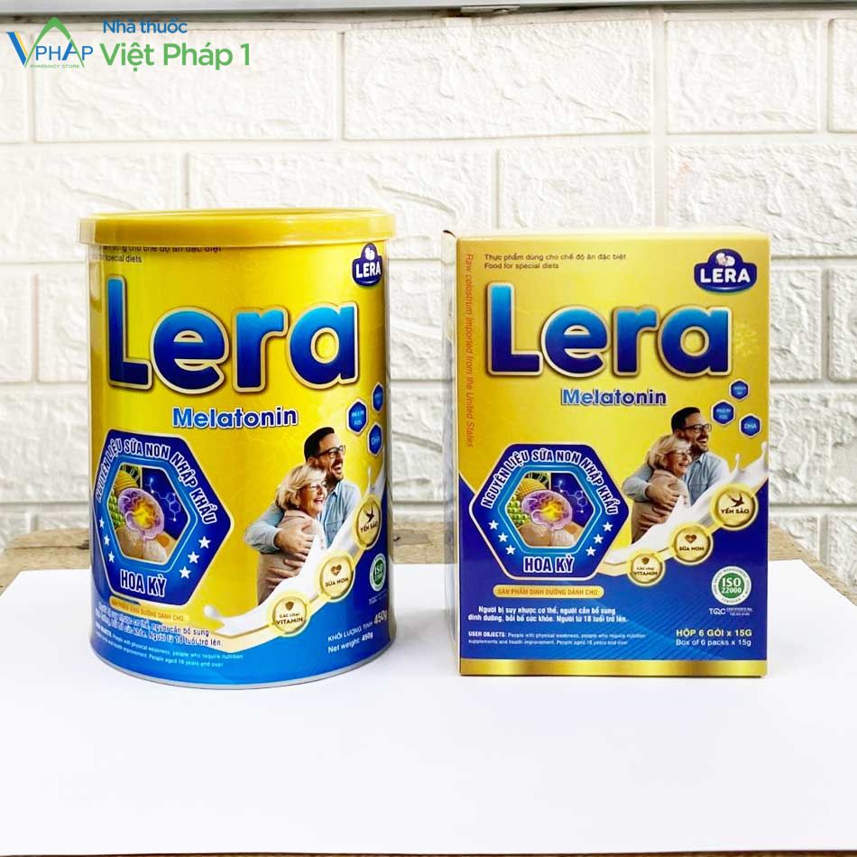 Mua 3 lon sữa Lera 450 gram được tặng kèm 1 hộp giấy tại Nhà Thuốc Việt Pháp 1