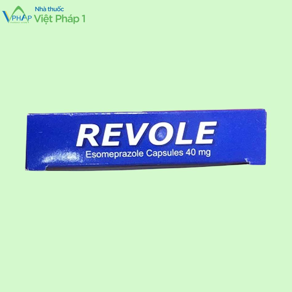 Hình ảnh: Năp hộp thuốc Revole 40mg