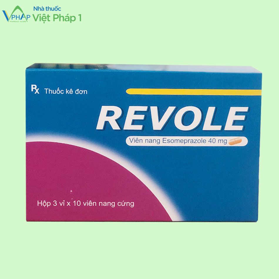 Hình ảnh: Thuốc Revole 40mg hộp 30 viên được sản xuất bởi Công ty cổ phần dược phẩm Trung ương 2