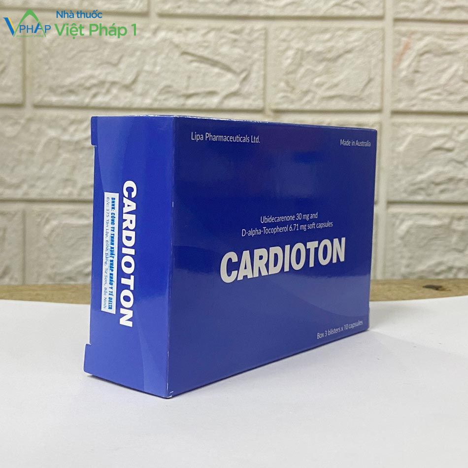 Hình ảnh: Thuốc Cardioton hộp 30 viên nang mềm