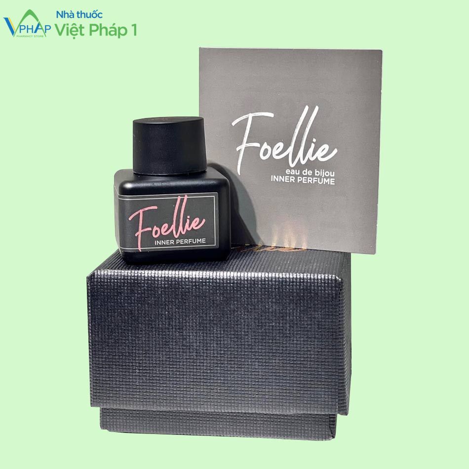 Hình ảnh: Hộp và chai nước hoa Foellie Eau De Innerb Perfume Bijou chính hãng