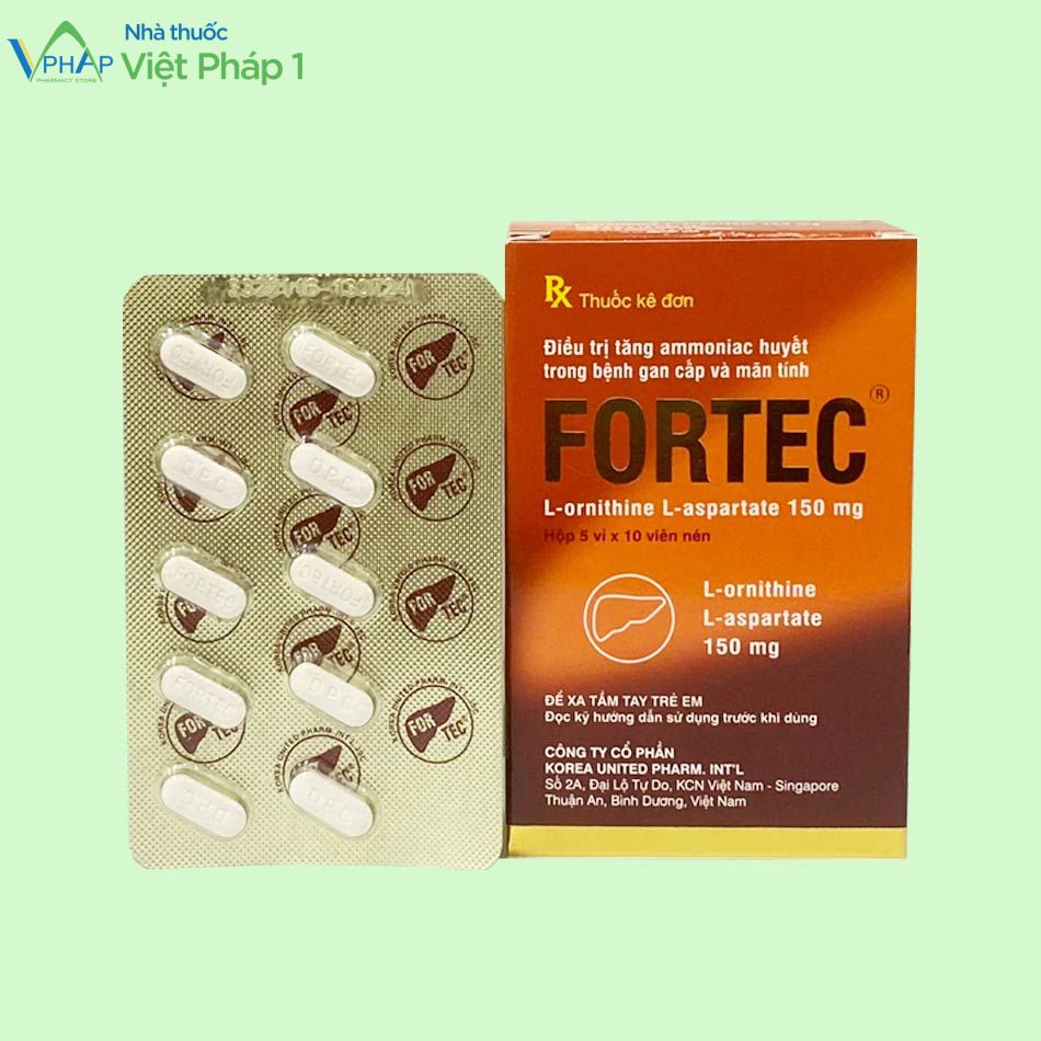 Hình ảnh của thuốc Fortec