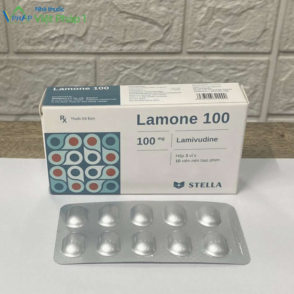 Hộp và vỉ thuốc Lamone 100