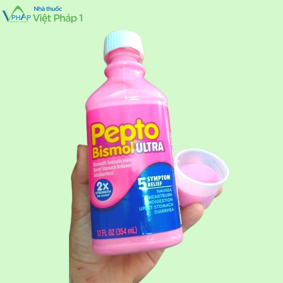 Cách sử dụng Pepto Bismol Ultra
