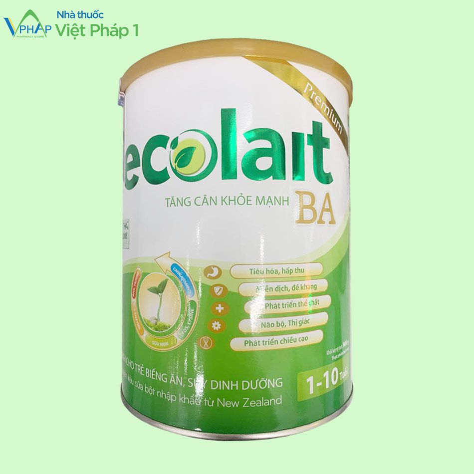 Hình ảnh: Sữa Ecolait BA lon 900g