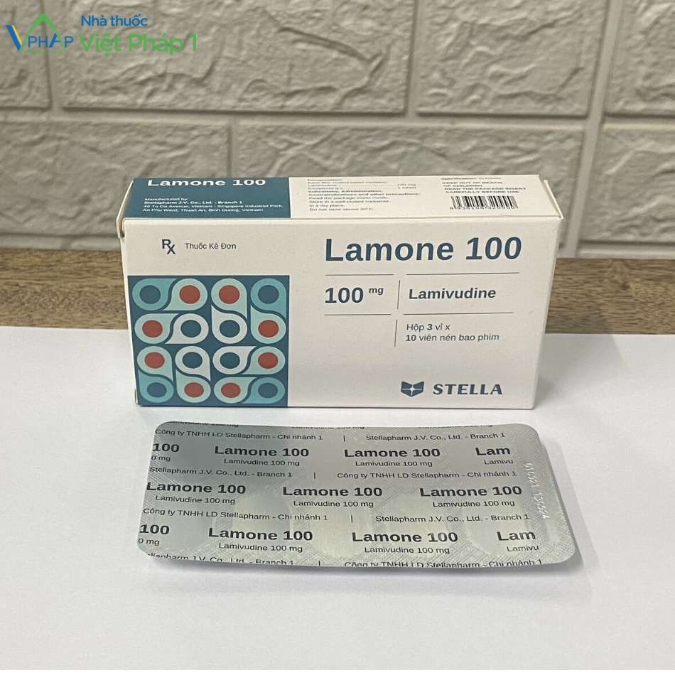 Thuốc điều trị viêm gan B Lamone 100mg