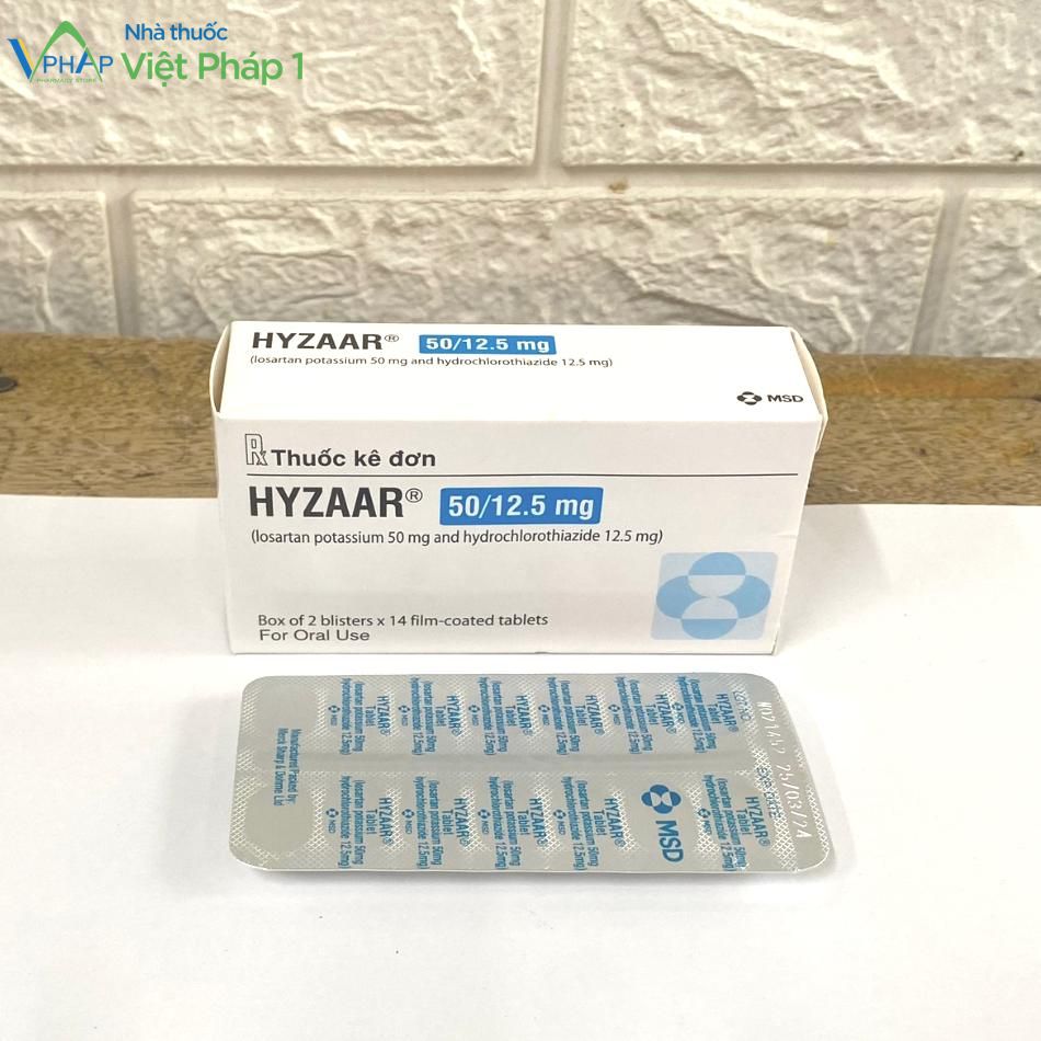 Hộp thuốc Hyzaar
