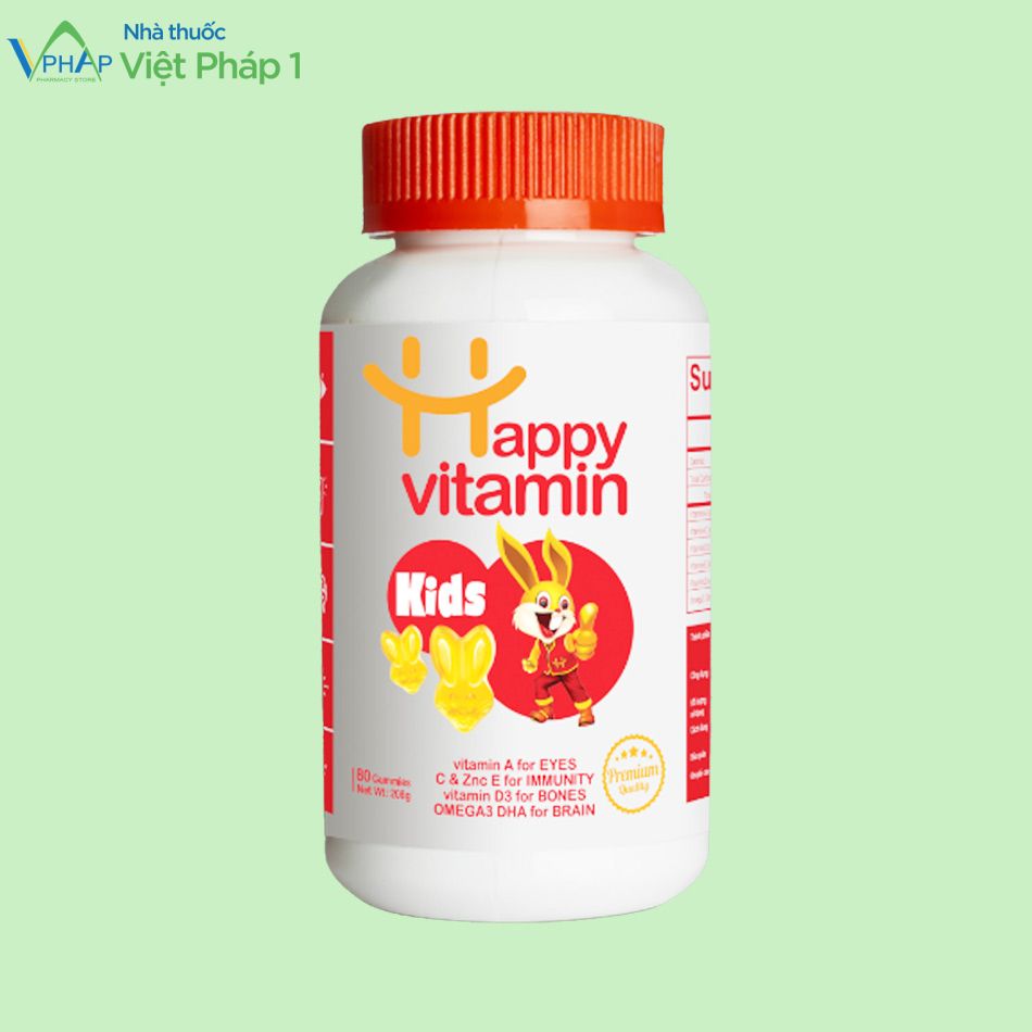 Hình ảnh của sản phẩm Kẹo dẻo Happy Vitamin Kids