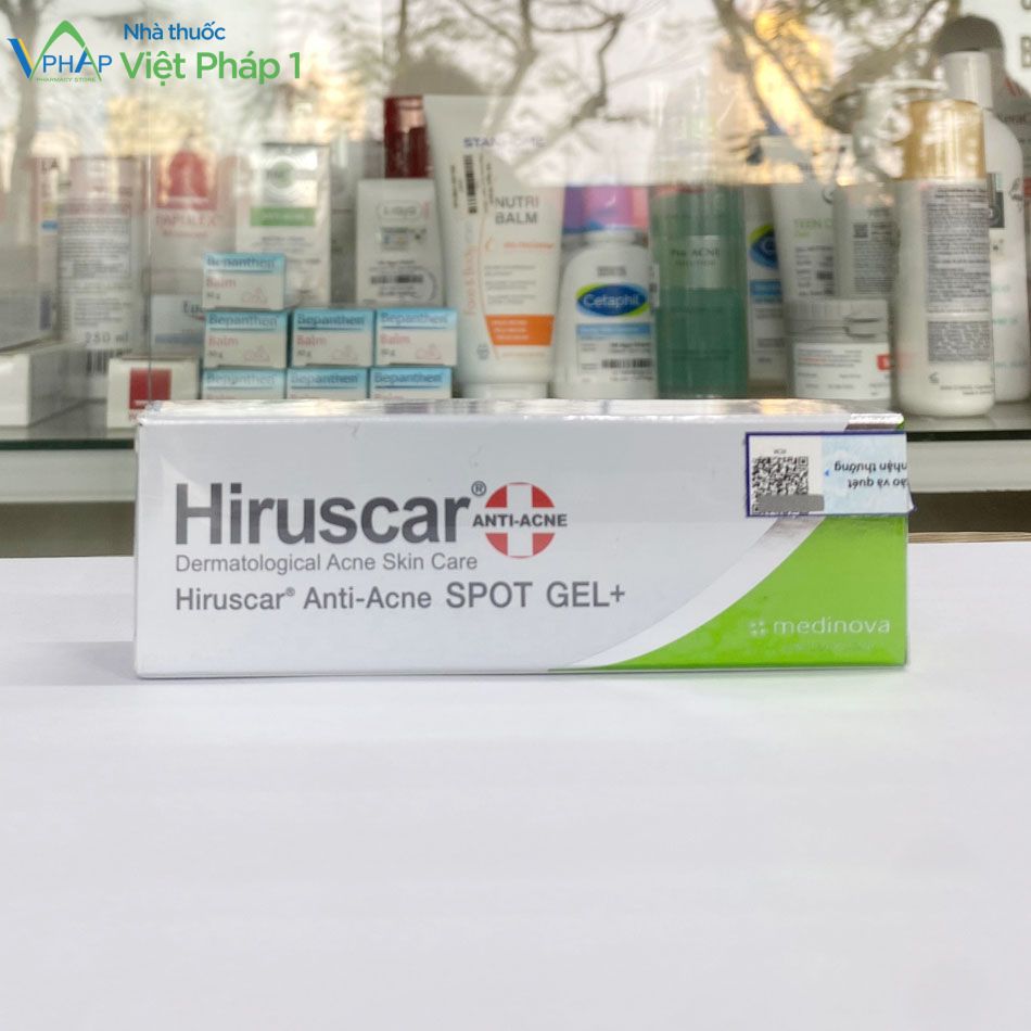 Hình ảnh: Hộp Hiruscar Anti-Acne SPOT GEL tuýp 10g