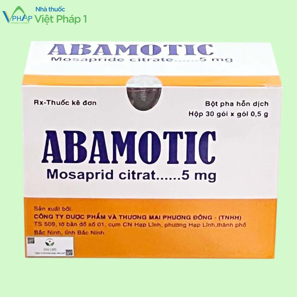 Hình ảnh: Hộp thuốc Abamotic