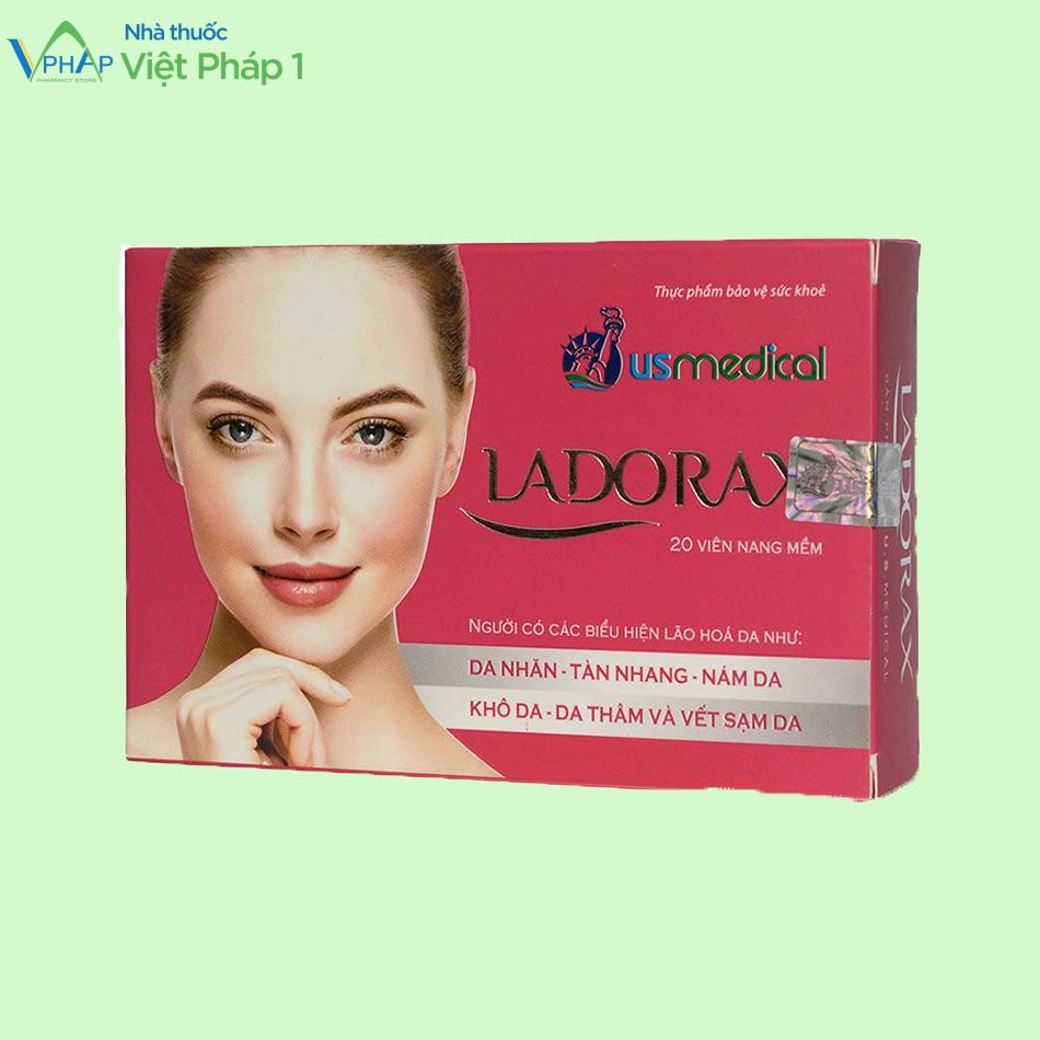 Sản phẩm Ladorax được bán tại nhà thuốc VP1