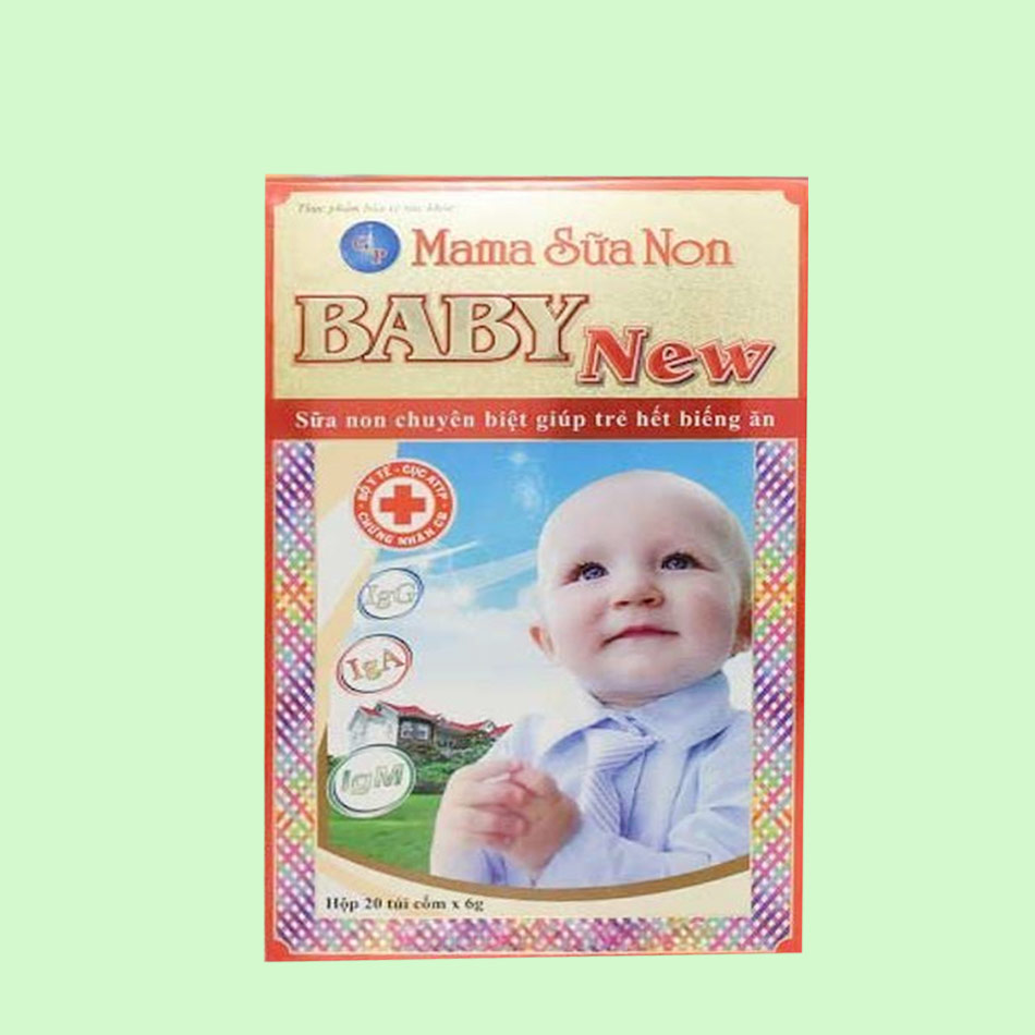 Hình ảnh: sản phẩm Mama sữa non Baby New